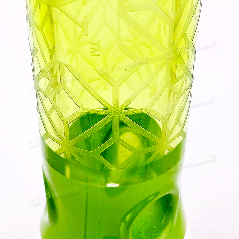 Legendary Glass Colorful Sandblast Beaker LG310 16inches