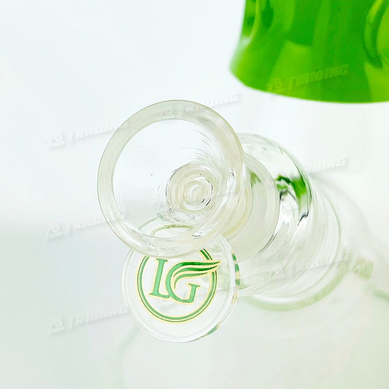 Legendary Glass Colorful Sandblast Beaker LG310 16inches