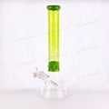 Legendary Glass Colorful Sandblast Beaker LG310 16inches