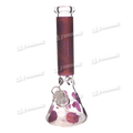 Unbrand Glass MB005 Skull Pattern 14inch 7mm - 6Colors