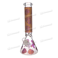 Unbrand Glass MB005 Skull Pattern 14inch 7mm - 6Colors