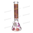 Unbrand Glass MB005 Skull Pattern 14inch 7mm - 6Colors