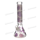 Unbrand Glass MB005 Skull Pattern 14inch 7mm - 6Colors