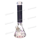 Unbrand Glass MB013 Leaf Pattern 14inch 7mm - 6Colors