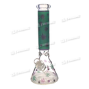 Unbrand Glass MB013 Leaf Pattern 14inch 7mm - 6Colors