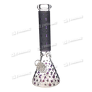 Unbrand Glass MB014 Monorgam Pattern 14inch 7mm - 6Colors