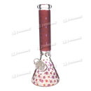 Unbrand Glass MB014 Monorgam Pattern 14inch 7mm - 6Colors