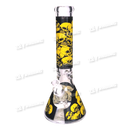 Unbrand Skull Decal Glass 14inch MB316 - 4Colors