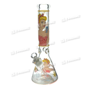 Unbrand Lady Decal Glass 14inch MB362 - 4Designs