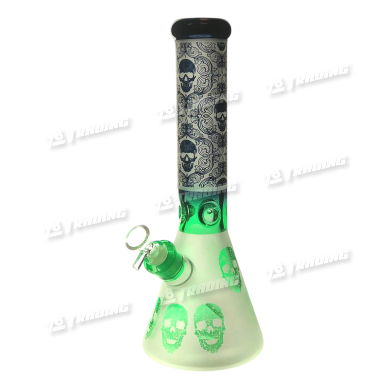 Non Brand Skull Sandblast Color Beaker MB520- 3Colors