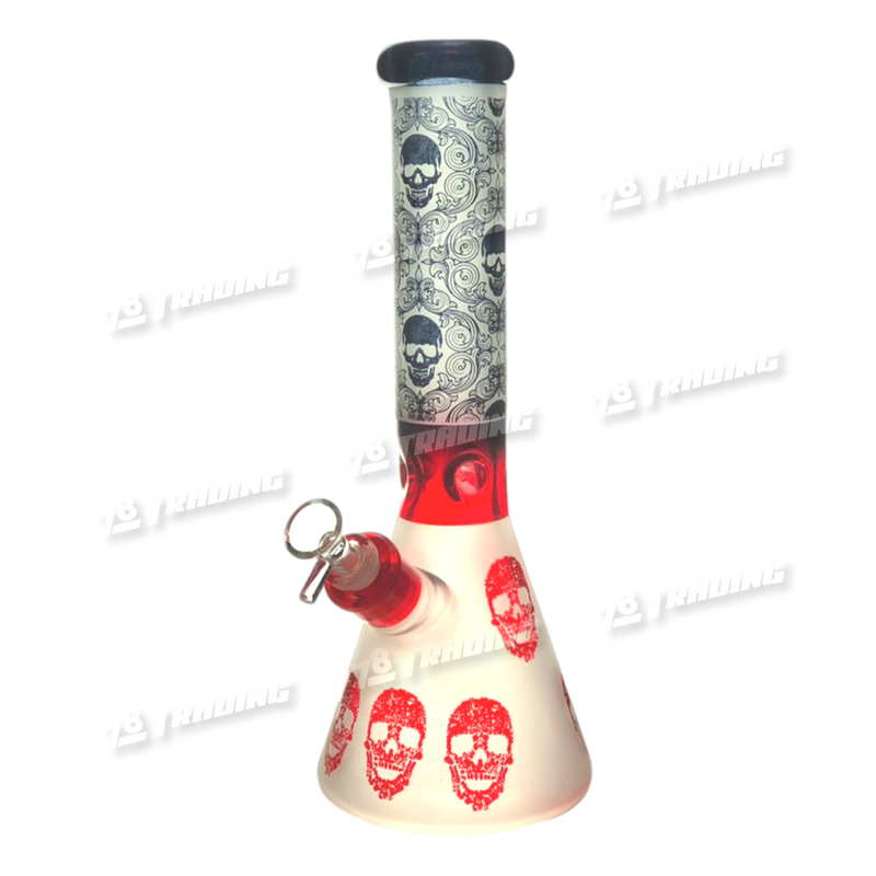 Non Brand Skull Sandblast Color Beaker MB520- 3Colors