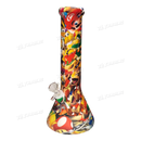 Unbrand Silicone Beaker Bottom Open 11.5inch 6Designs