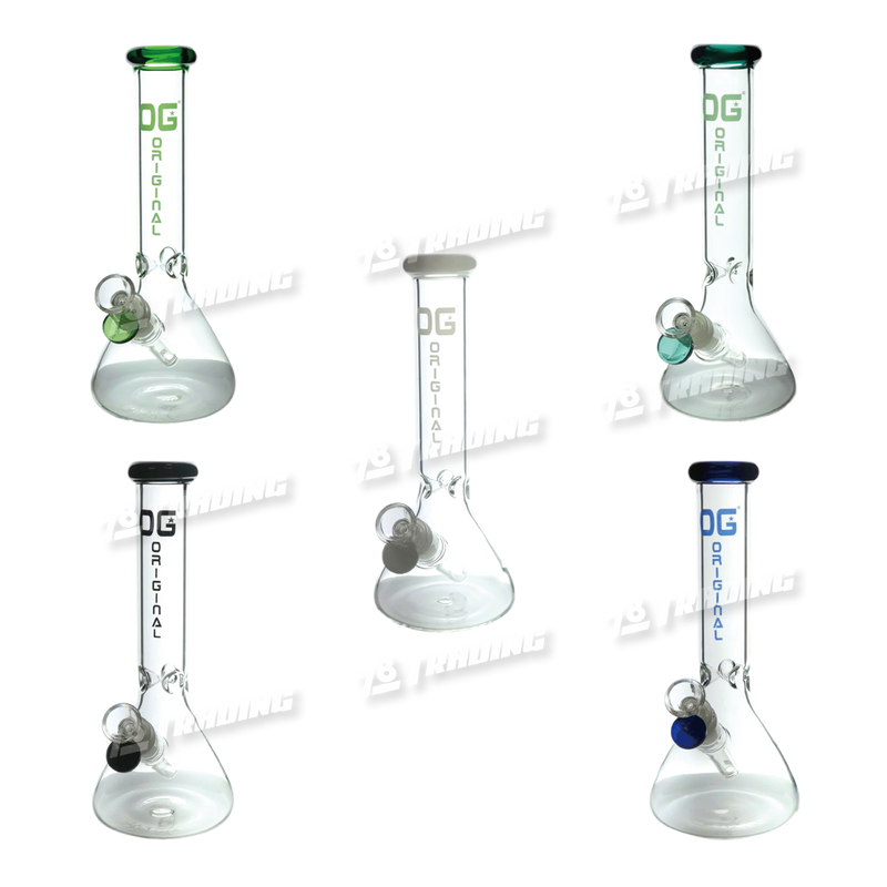 OG Original Glass OG359 Simple Beaker 10inch 5 Colors