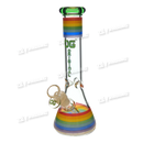 OG Original Glass Rainbow Cincture Beaker 10" OG438 - 4Colors