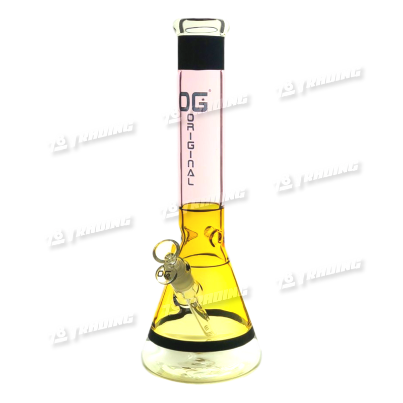 OG Original Glass Multi Color Beaker 15inch OG453 - 4Colors