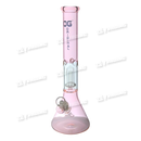 OG Original Glass 14inch Simple Beaker with Ice Catcher & Tree Percolator OG462 - Pink