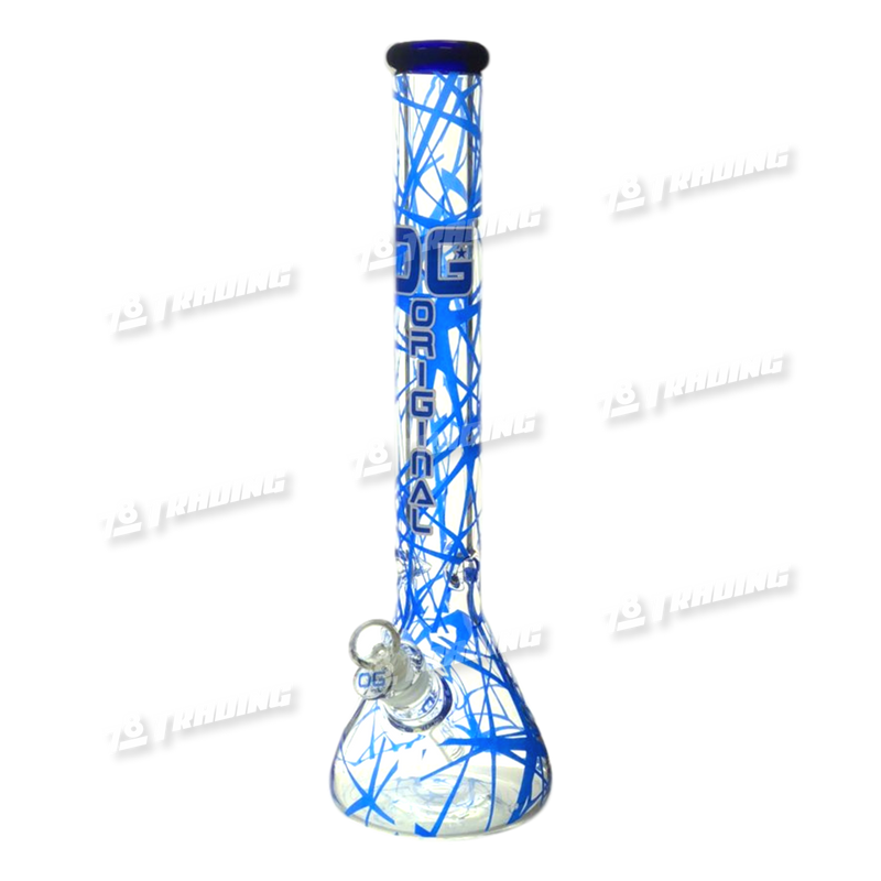 OG Original Glass Color Beaker 9mm 18inch OG466 - 6Colors