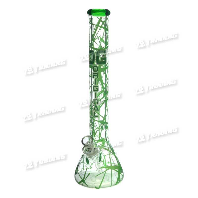 OG Original Glass Color Beaker 9mm 18inch OG466 - 6Colors