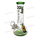 OG Original Glass Built in Stem Decal Mini Beaker 8" OG515 - 5 Colors