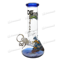 OG Original Glass Built in Stem Decal Mini Beaker 8" OG515 - 5 Colors