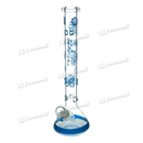 OG Original Glass Flower & Skull Pattern Beaker 14" OG525 - 4 Colors