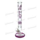 OG Original Glass Flower & Skull Pattern Beaker 14" OG525 - 4 Colors