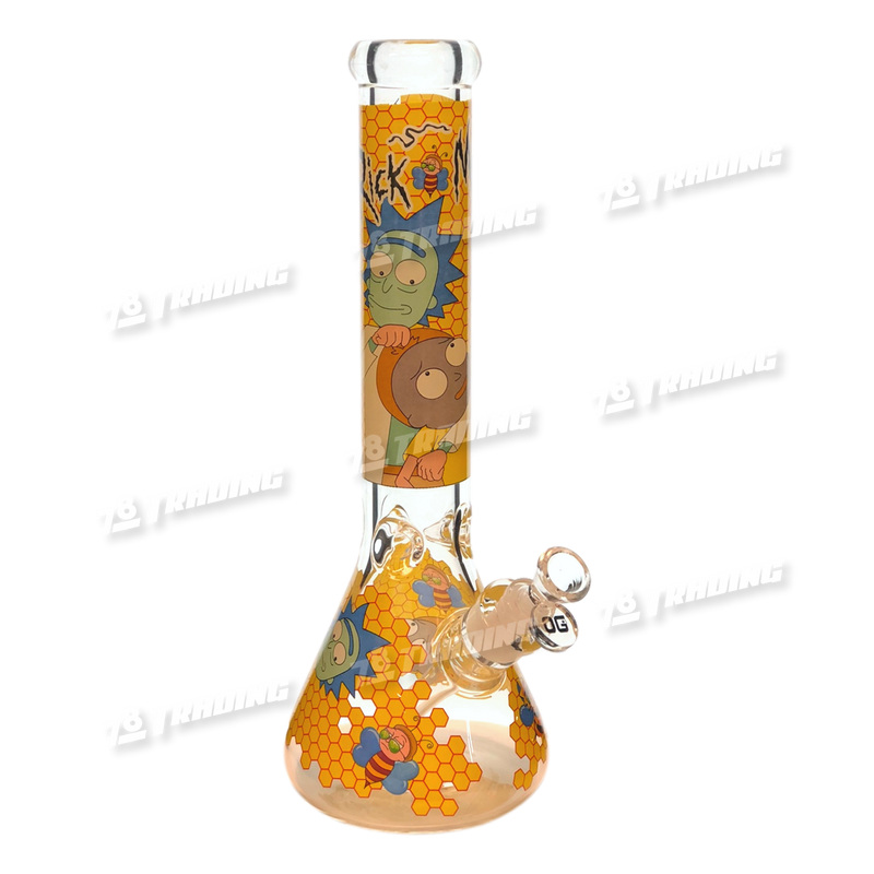 OG Original Glass Cartoon Decal Beaker 14" OG535 - 6 Designs