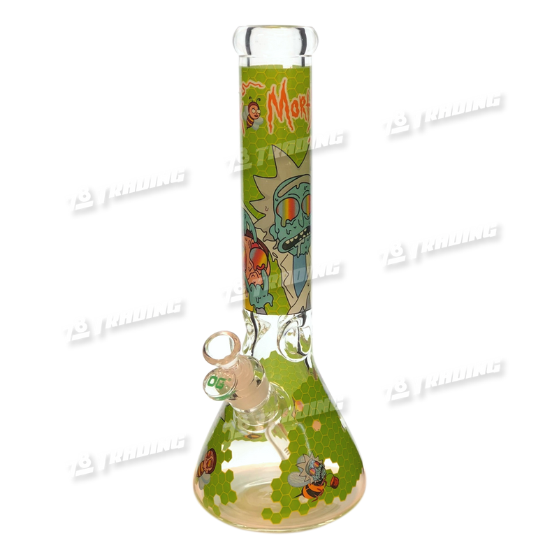 OG Original Glass Cartoon Decal Beaker 14" OG535 - 6 Designs