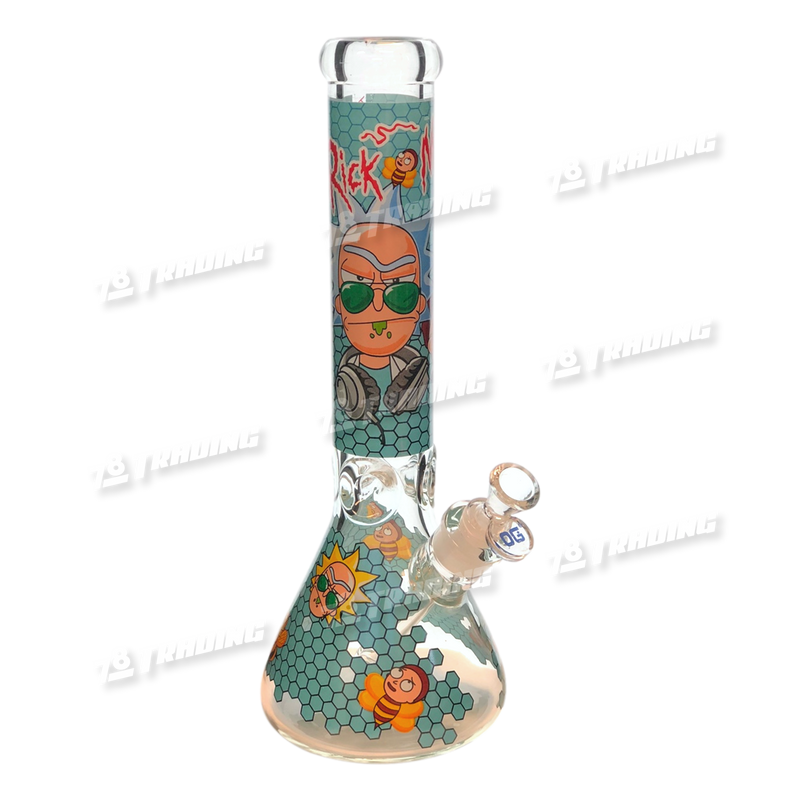 OG Original Glass Cartoon Decal Beaker 14" OG535 - 6 Designs