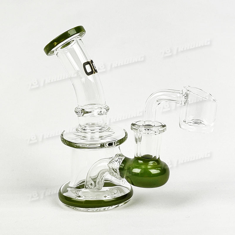 OG Original Glass Mini Rig with Banger OG536 - 5 Colors