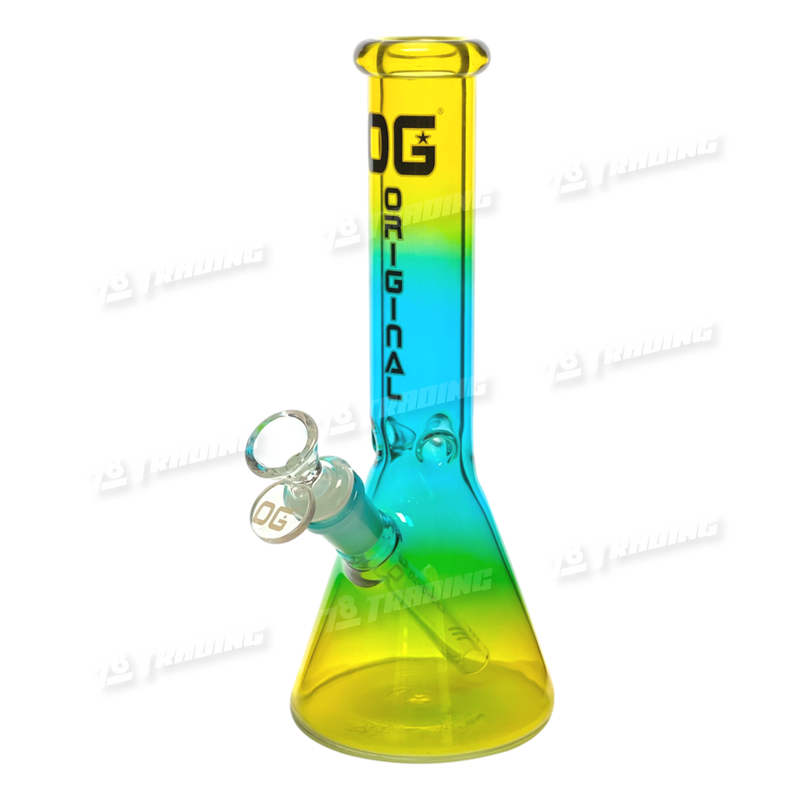 OG Original Glass Multi Color Beaker OG549 10inches - 4 Colors