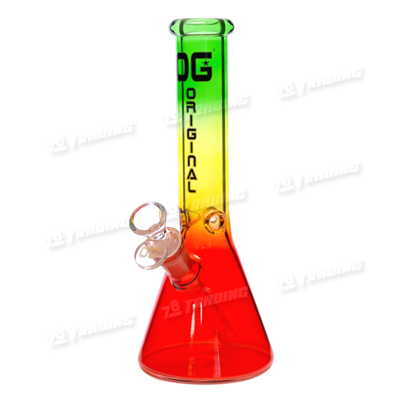 OG Original Glass Multi Color Beaker OG549 10inches - 4 Colors