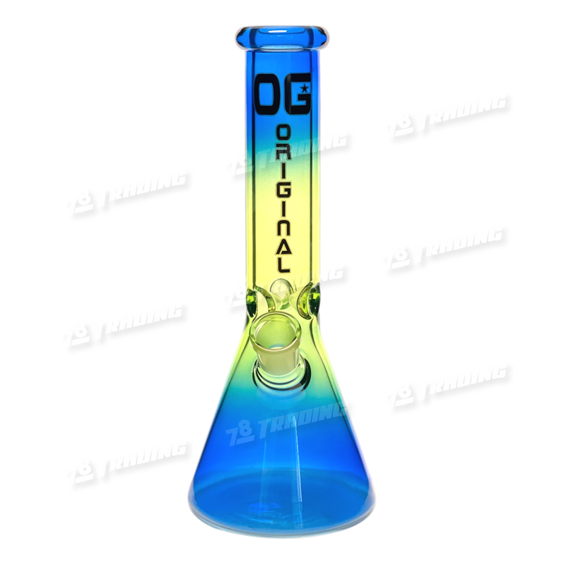 OG Original Glass Multi Color Beaker OG549 10inches - 4 Colors