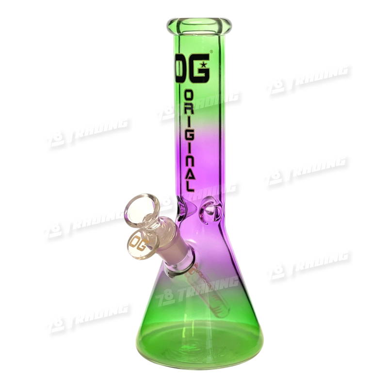 OG Original Glass Multi Color Beaker OG549 10inches - 4 Colors