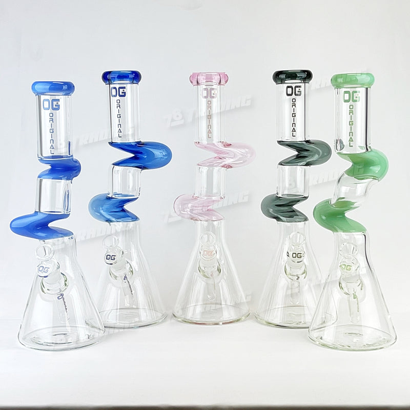 OG Original Glass Color Zong Beaker OG587 - 5 Colors