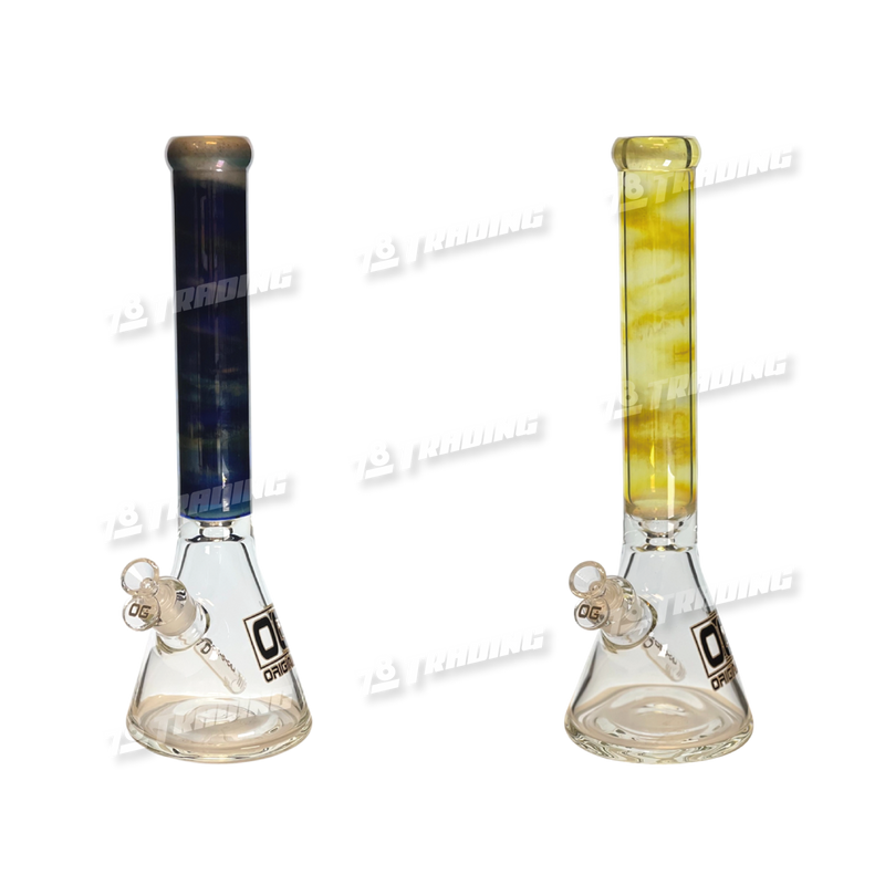 OG Original Glass 16" 9mm Marble Pattern Beaker OGS20 - 2 Colors