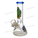 OG Original Glass Decal Mini Beaker 8" OGS13 - 5 Colors