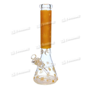 OG Original Glass Glow In The Dark Leaf Pattern Beaker 14" OGS15 - 3 Colors