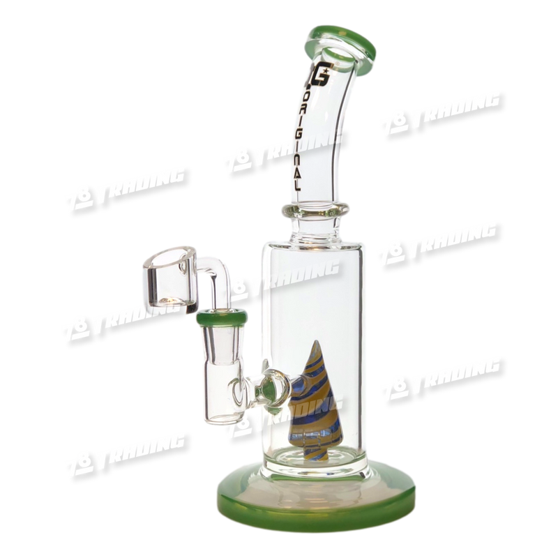 OG Original Glass Oil Rig With Banger 9" OGS20 - 2 Colors