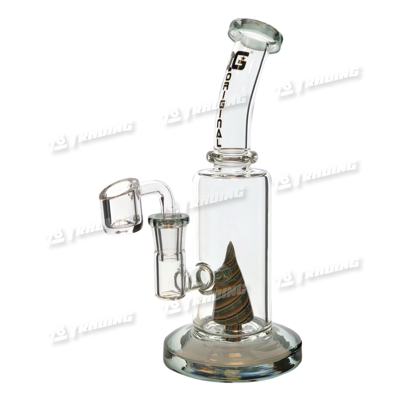 OG Original Glass Oil Rig With Banger 9" OGS20 - 2 Colors