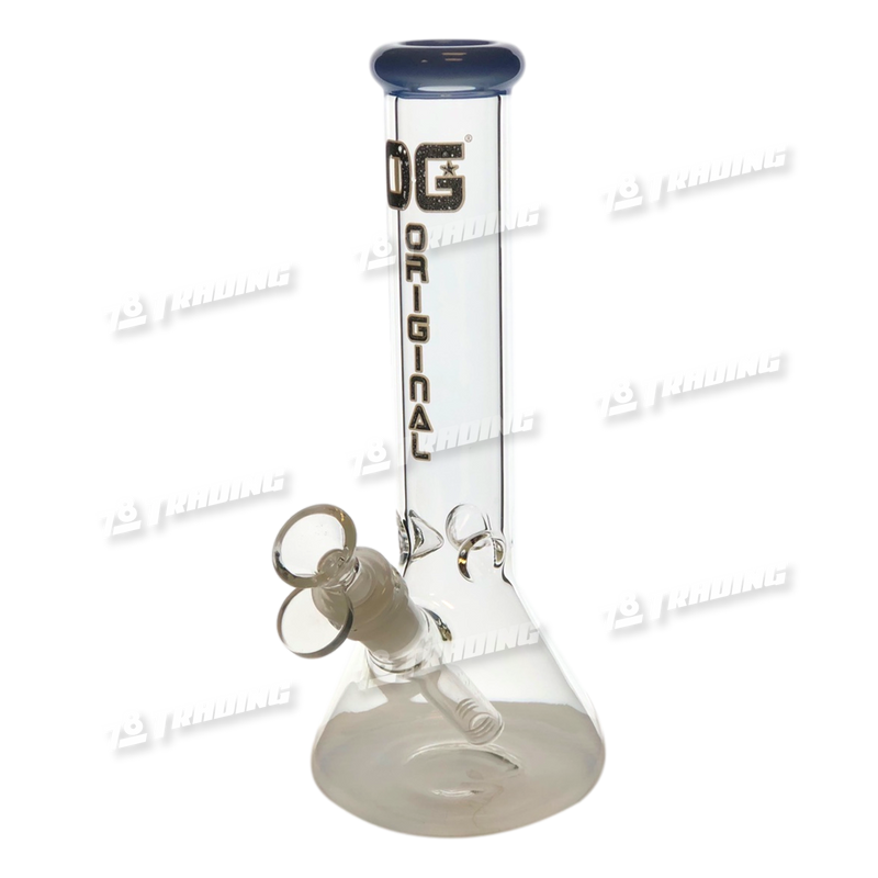 OG Original Glass Color Crown Simple Beaker 10" OGS22- 5Colors