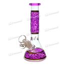 OG Original Glass Glow In The Dark Mini Beaker 8inches 5mm OGS4- 4 Colors