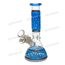 OG Original Glass Glow In The Dark Mini Beaker 8inches 5mm OGS4- 4 Colors