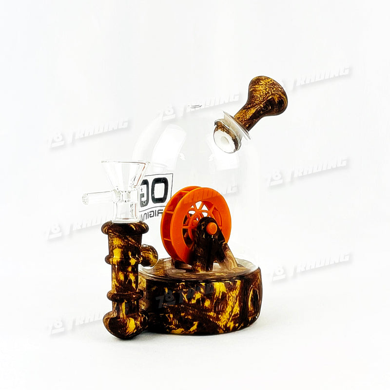 OG Original Glass Silicone Rig with Gift Box OG-SLB023 5inches