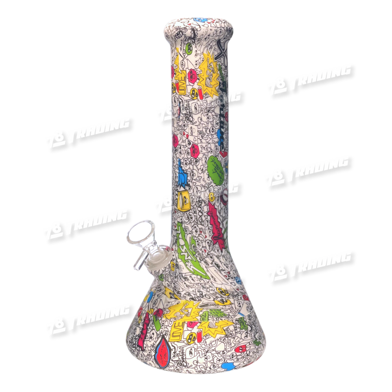 Detachable Silicone Beaker 12inches -17 Designs