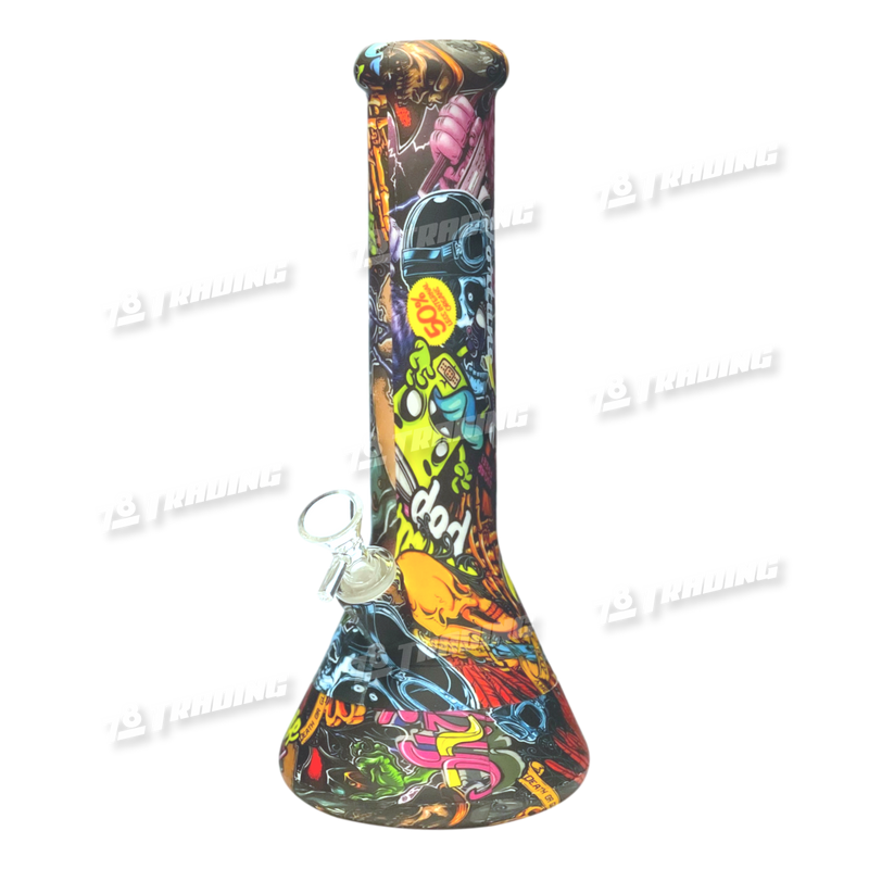 Detachable Silicone Beaker 12inches -17 Designs