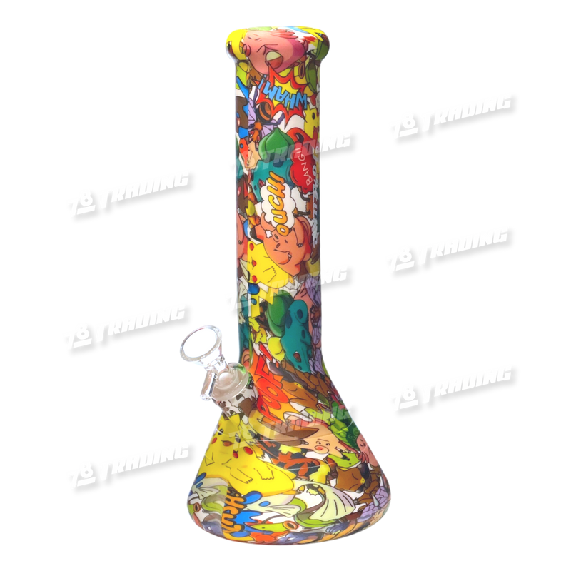 Detachable Silicone Beaker 12inches -17 Designs