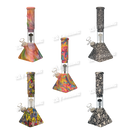 Detachable Silicone Beaker with percolator  11inches - 5 Designs