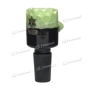 Nice Glass Black & Colour Bubble Bucket Bowl TW001- 6 Colors