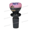 Nice Glass Black & Colour Cup Bowl TW002- 7 Colors